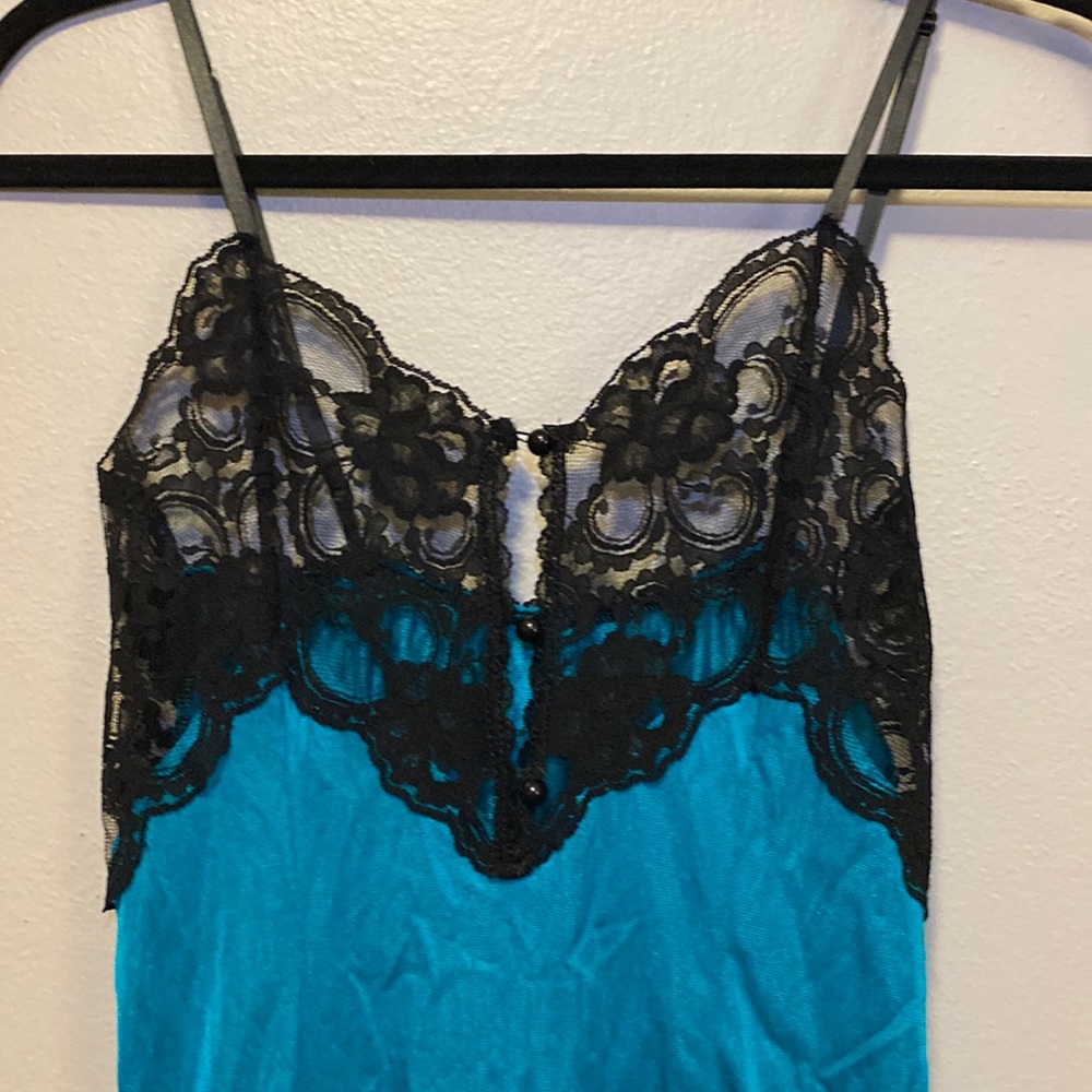 Vintage lingerie long dress